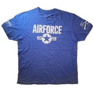 Grunt Style U.S. Air Force Slim/Muscle Fit T‑Shirt – Men’s XL